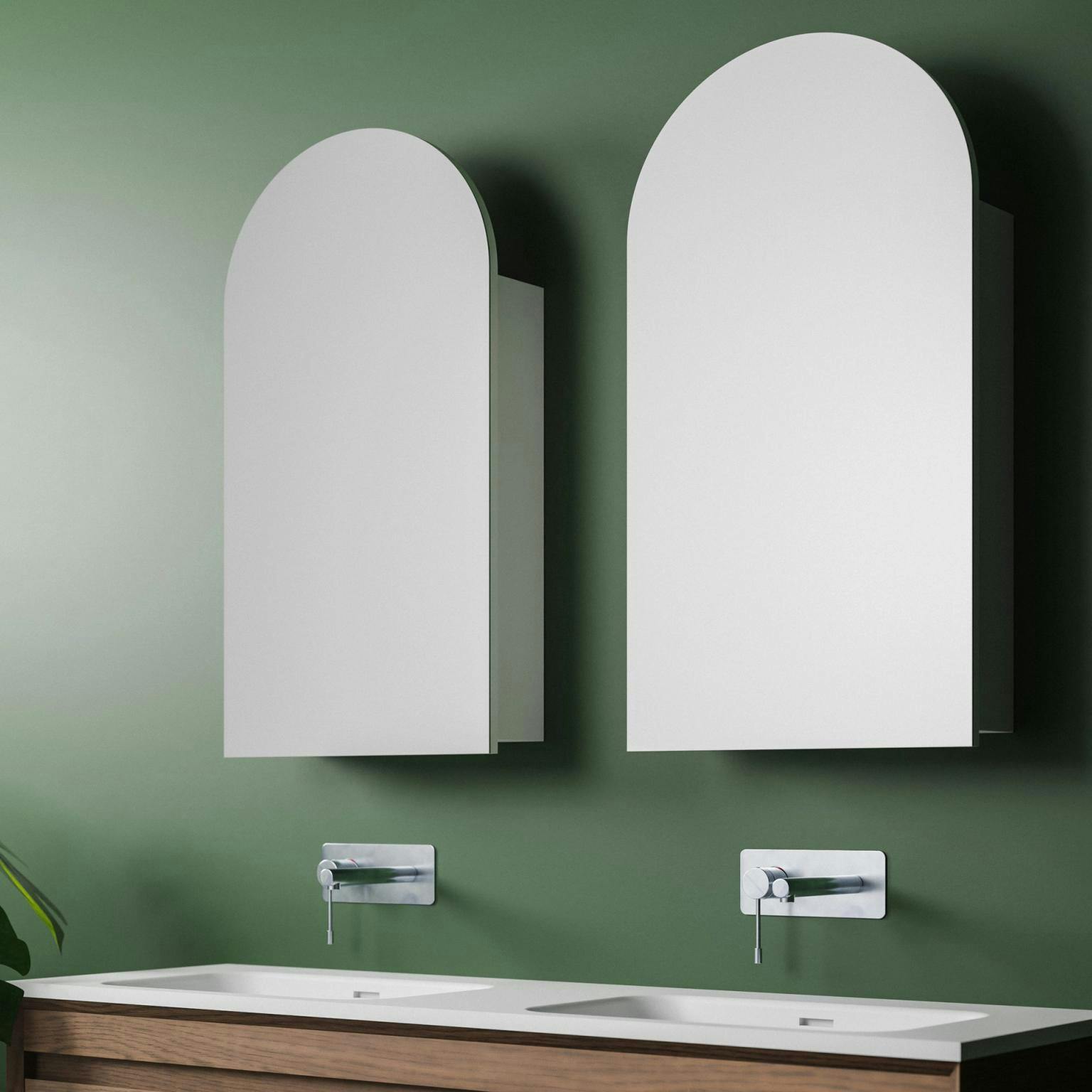 Single Mirror Cabinets